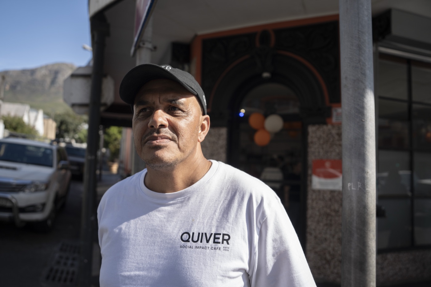 Ashraf, part of the Quiver Café team